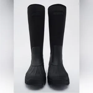 未使用　ZARA ×TRETORN  FLAT RAIN BOOTS New With Tags X ZARA TRETORN Flat Rain Ankle Boots White